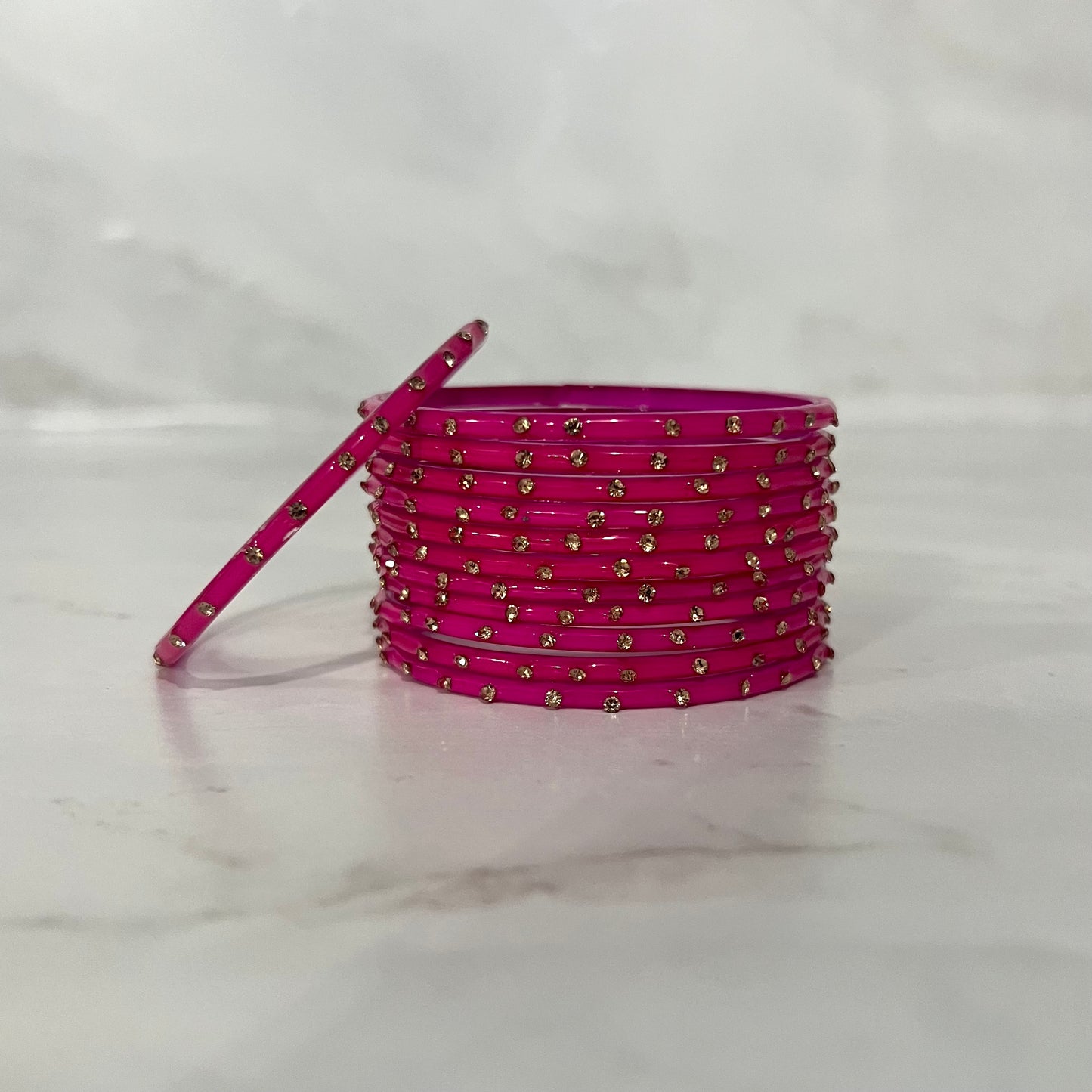 Rani Raindrop Glass Bangles