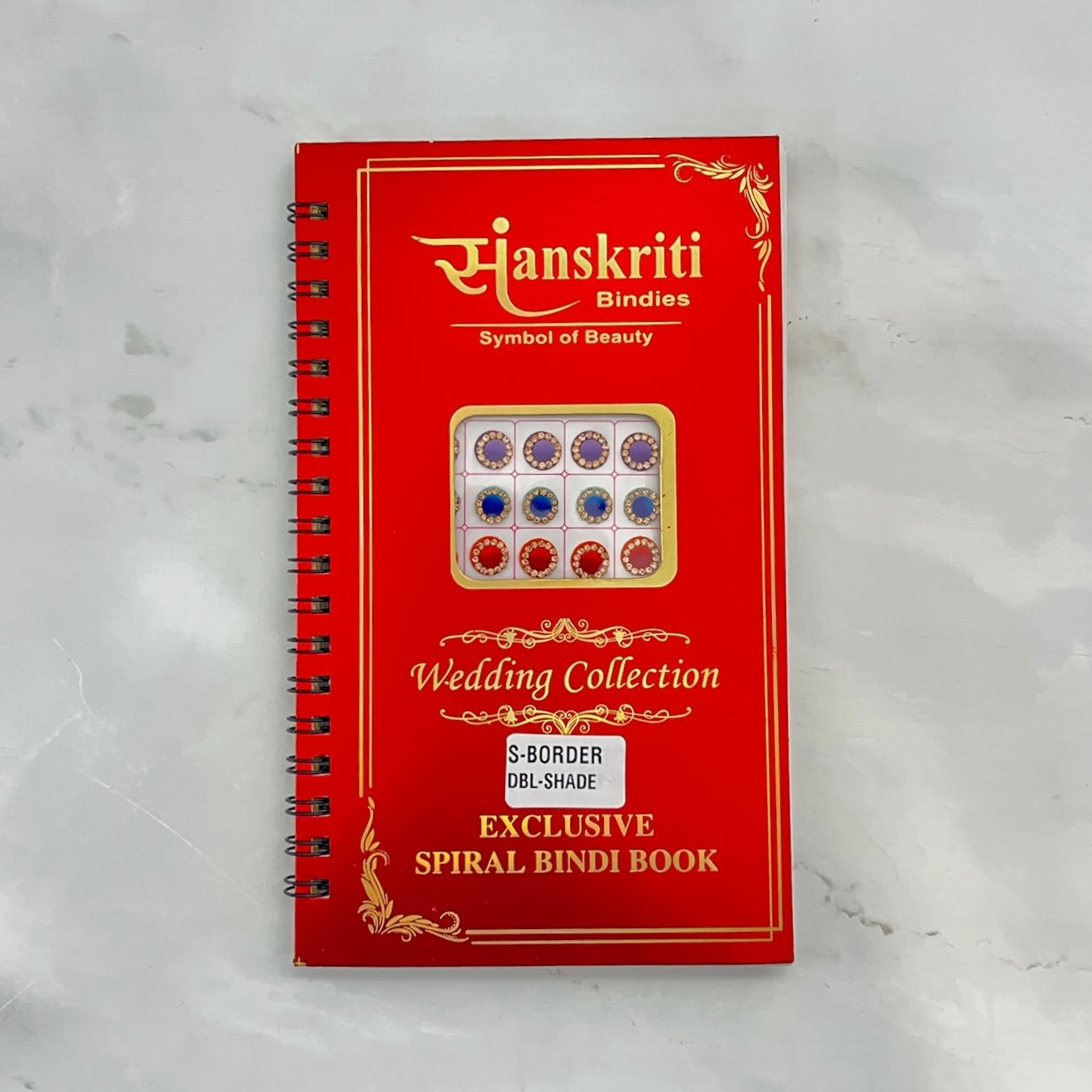 Stone Border Ombre Bindi Book