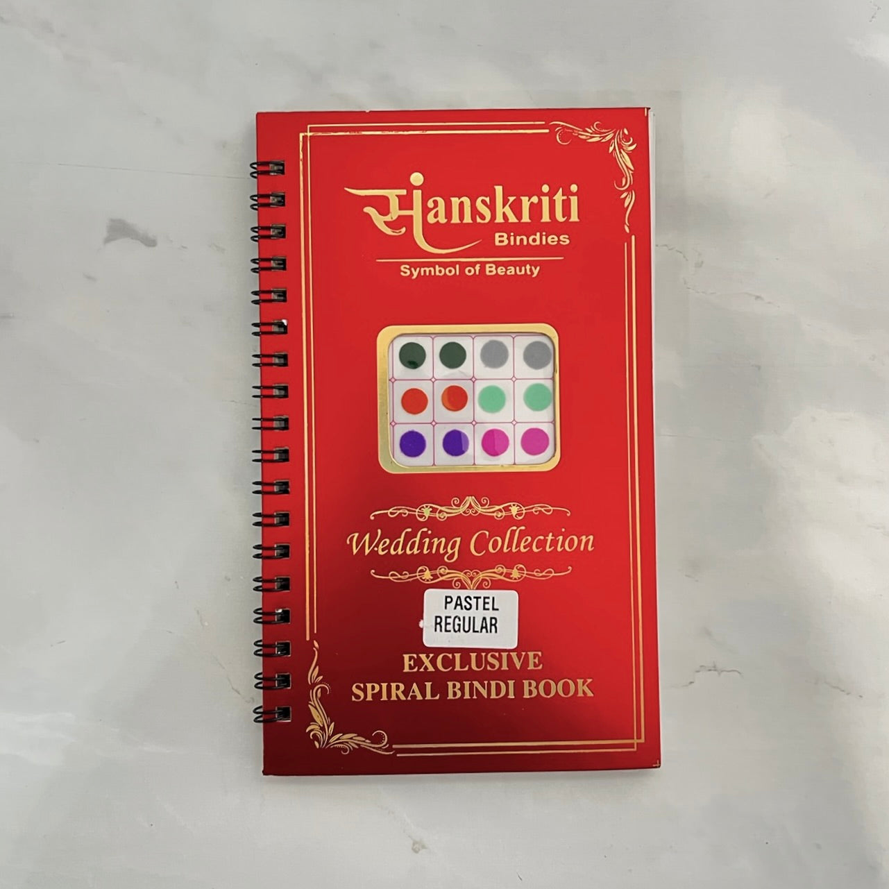 Plain Pastel Bindi Book