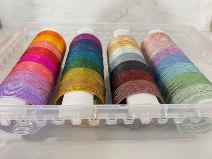 Set of 12 Glittery Bangles