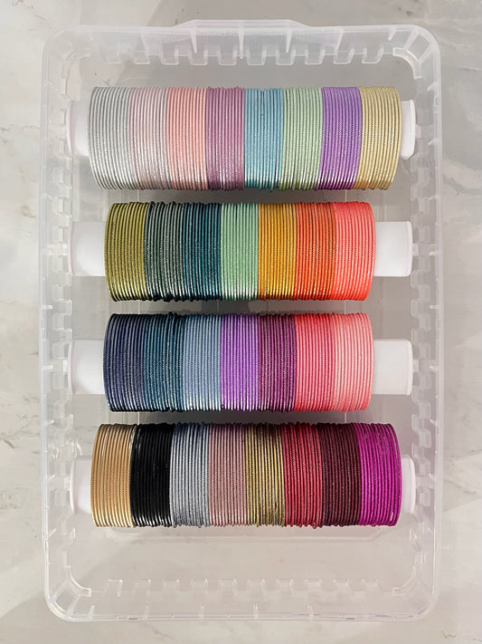 Full Set of Shimmery Bangles