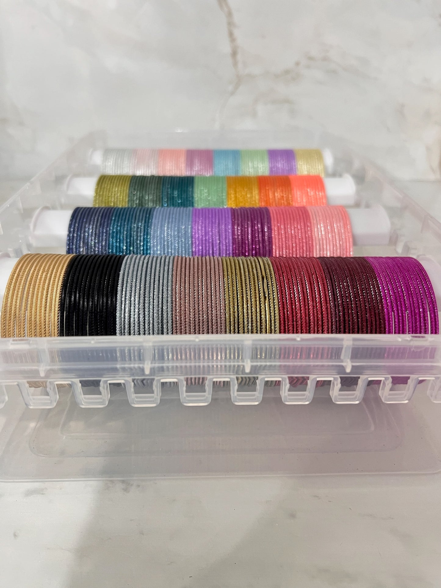 Full Set of Shimmery Bangles