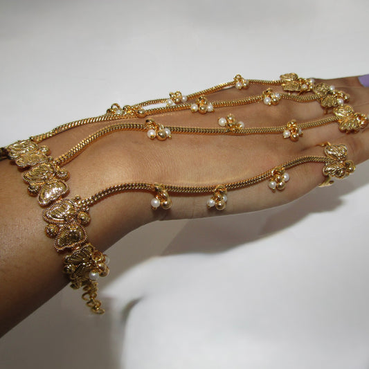 Gold Butterfly 4 Finger Hand Piece