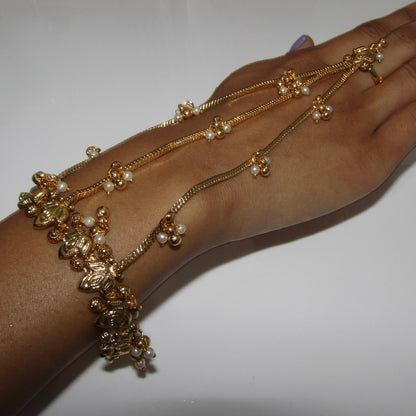 Gold Lotus Hand Piece