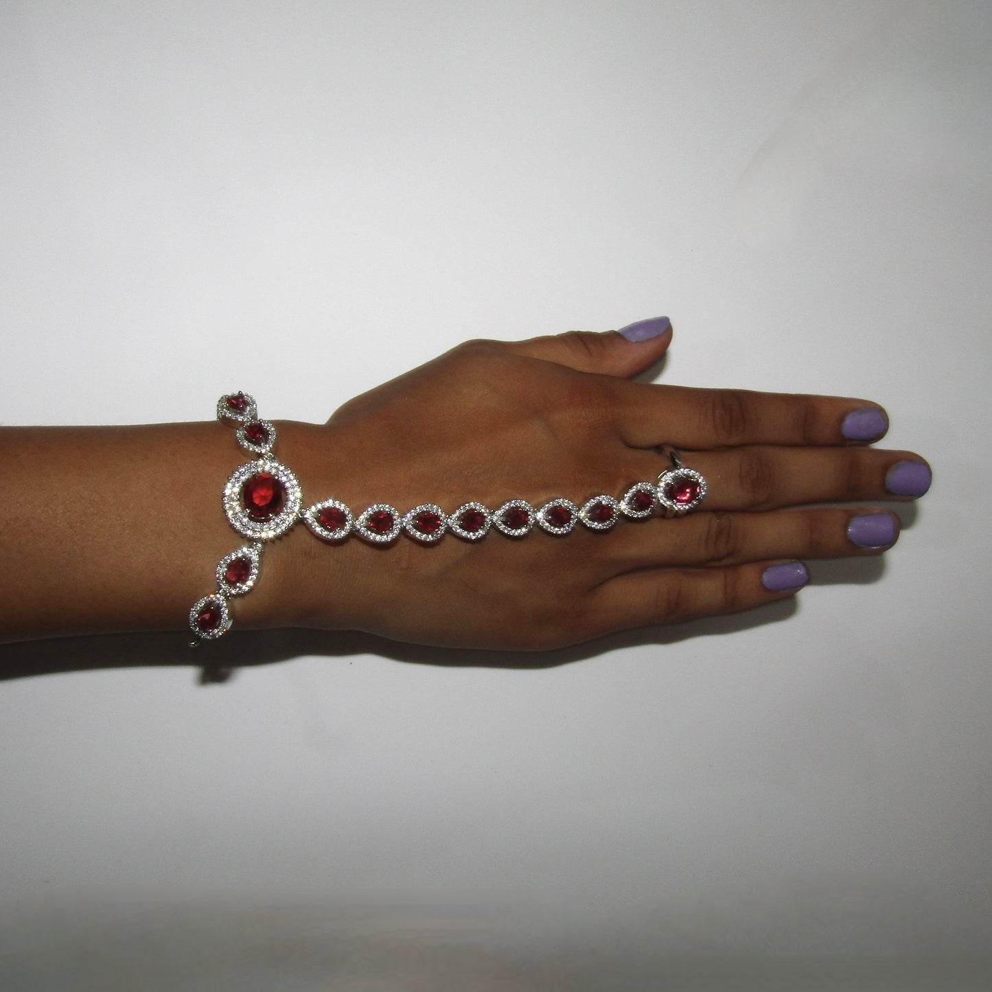 American Diamond Ruby Hand Piece