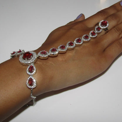 American Diamond Ruby Hand Piece