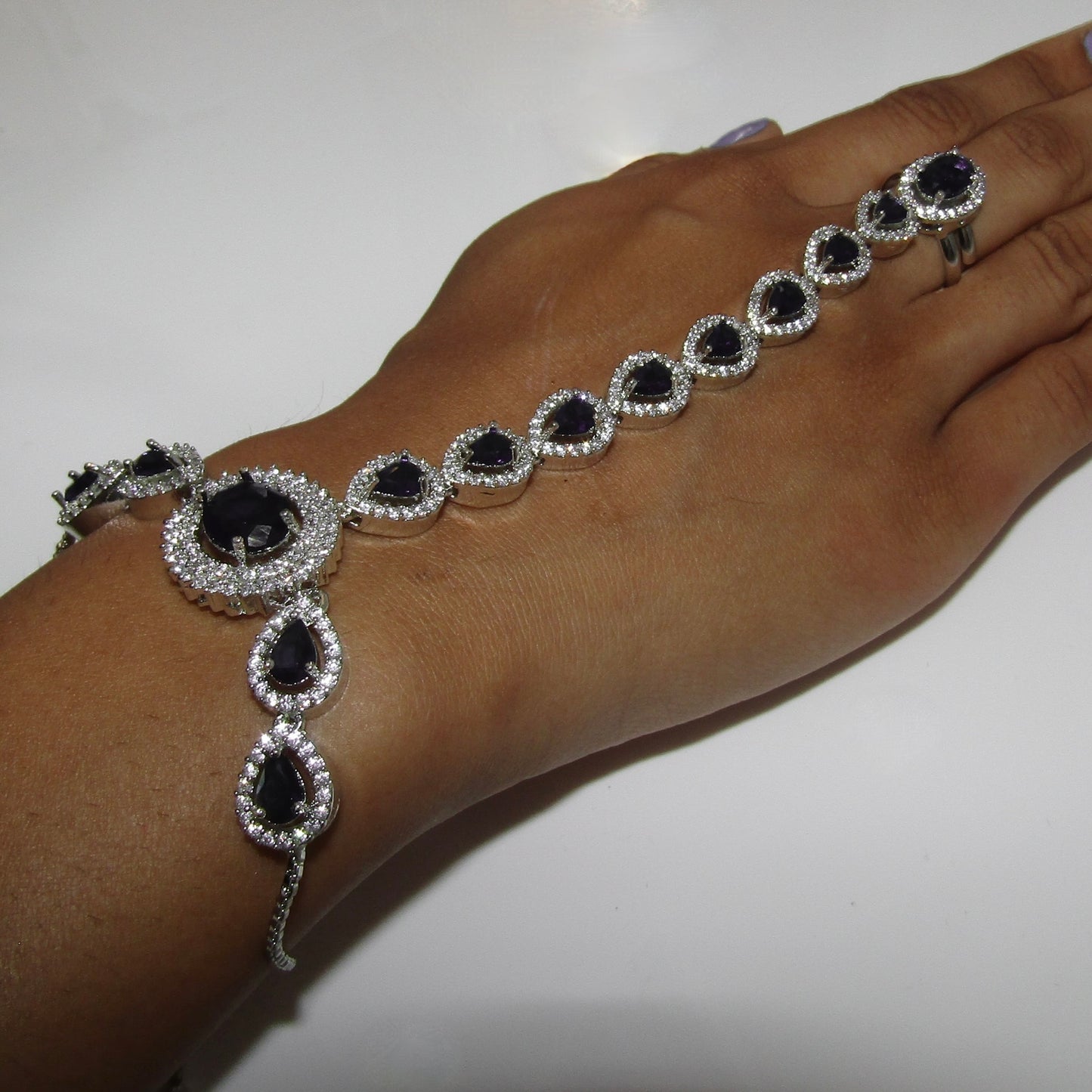 American Diamond Blue Hand Piece