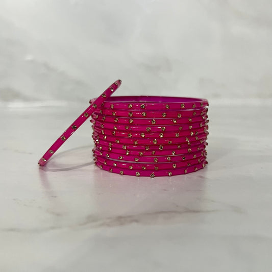 Rani Raindrop Glass Bangles