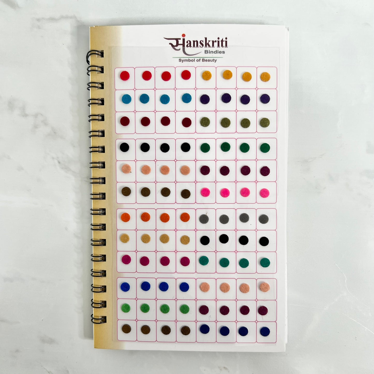 Mini Plain Bindi Book