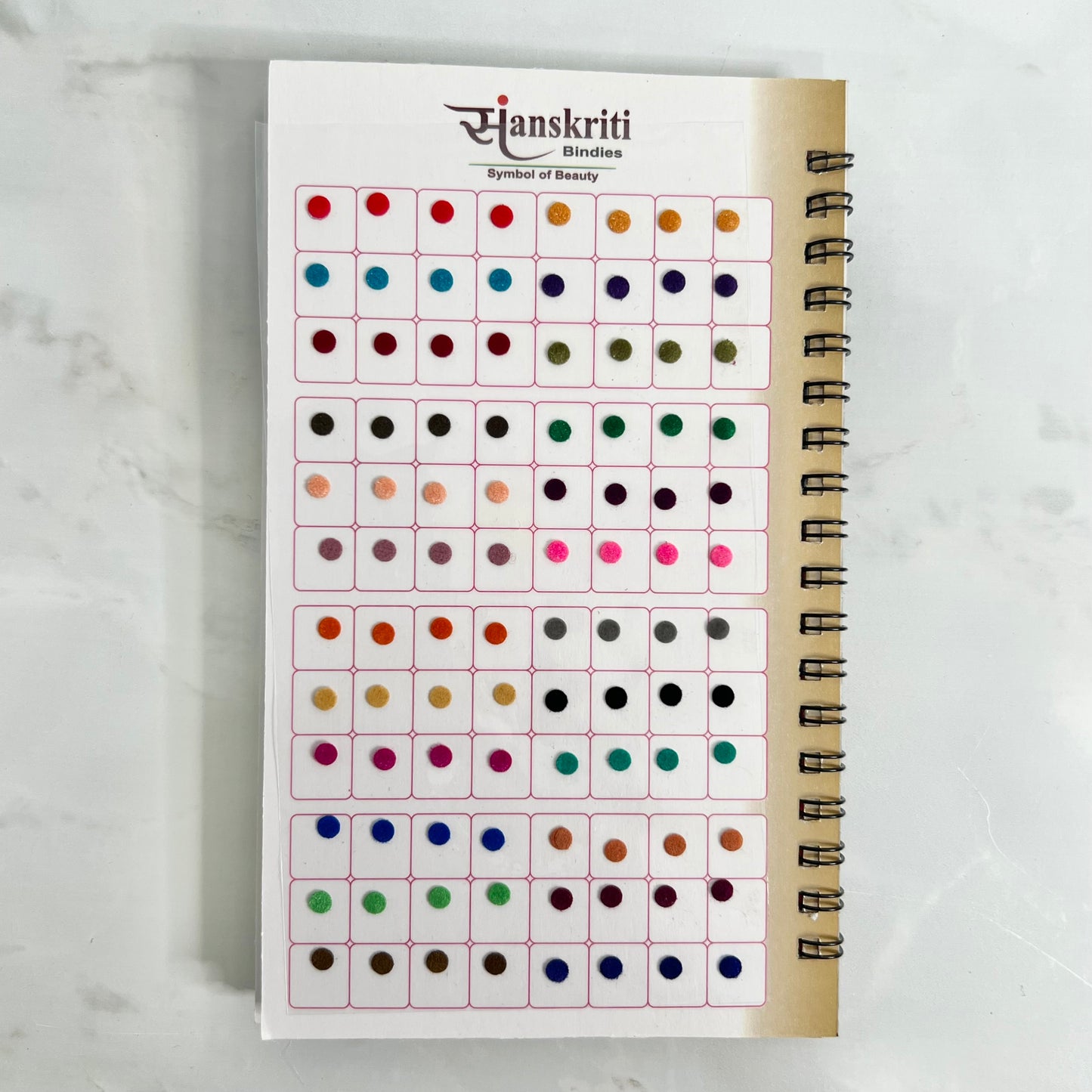 Mini Plain Bindi Book