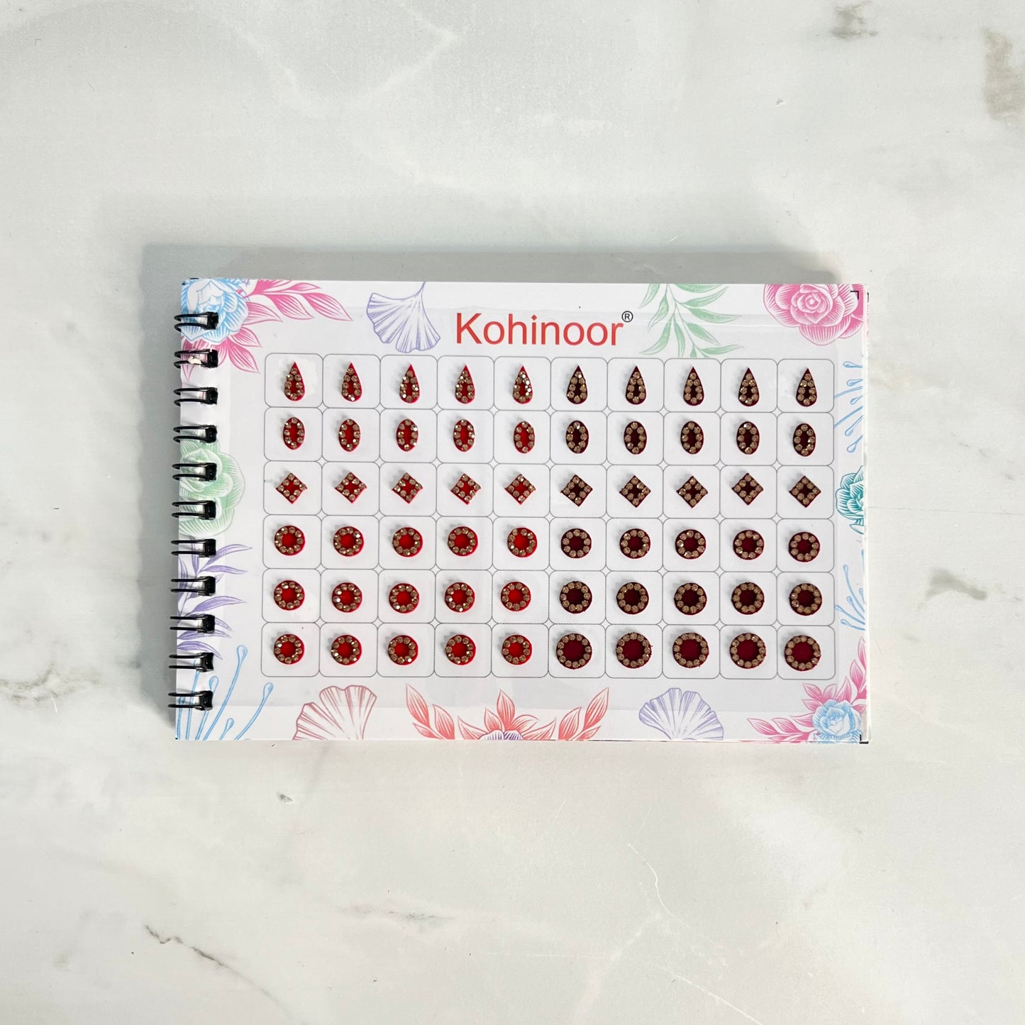 Mixed Shape Bindi Book