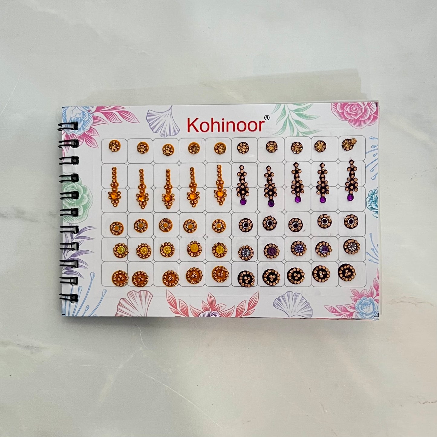Mixed Shape Bindi Book