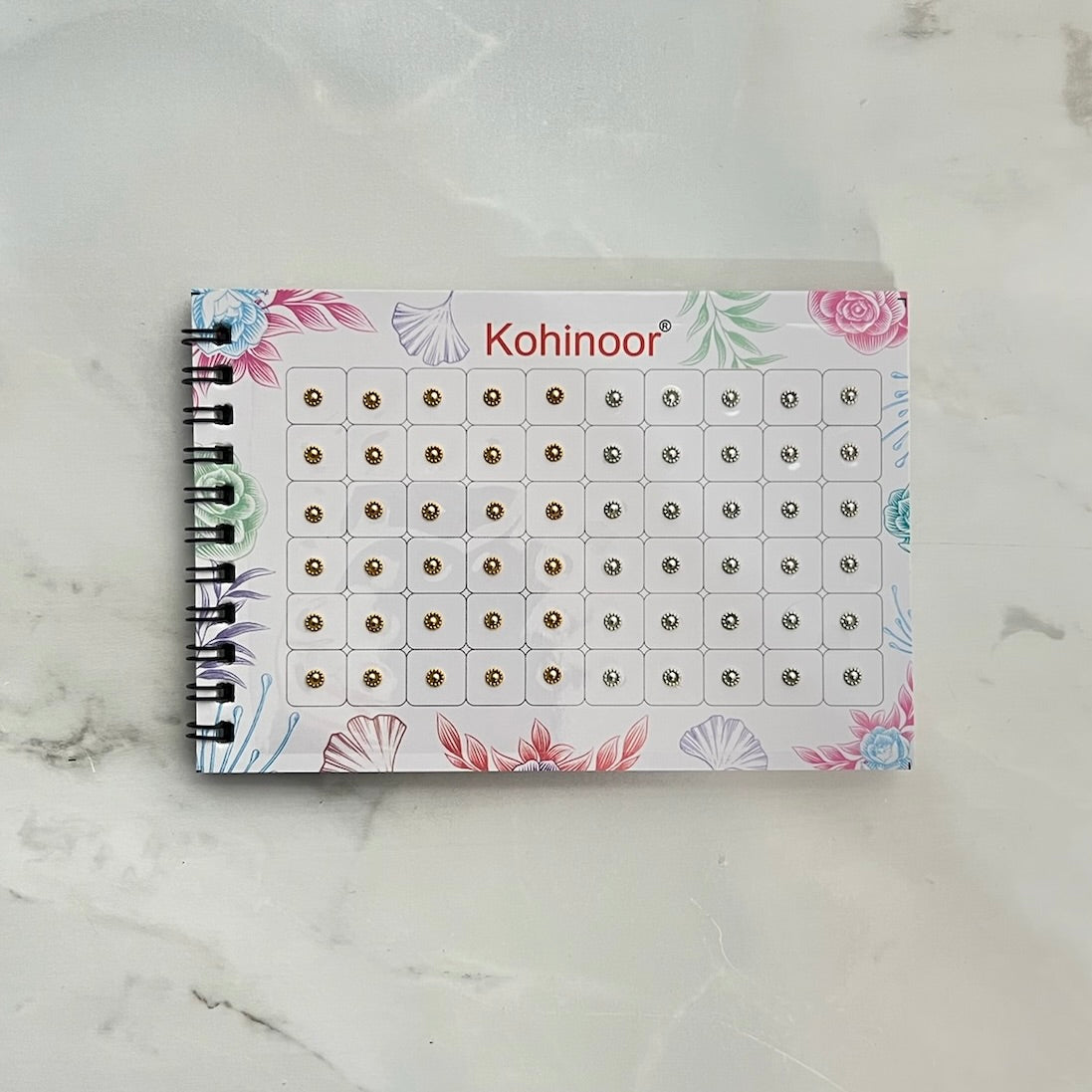 Gold and Silver Bindi Book