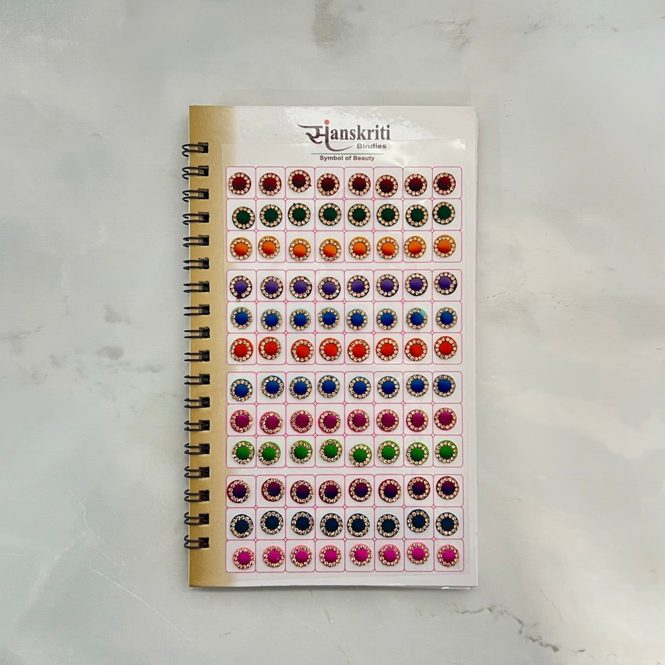 Stone Border Ombre Bindi Book