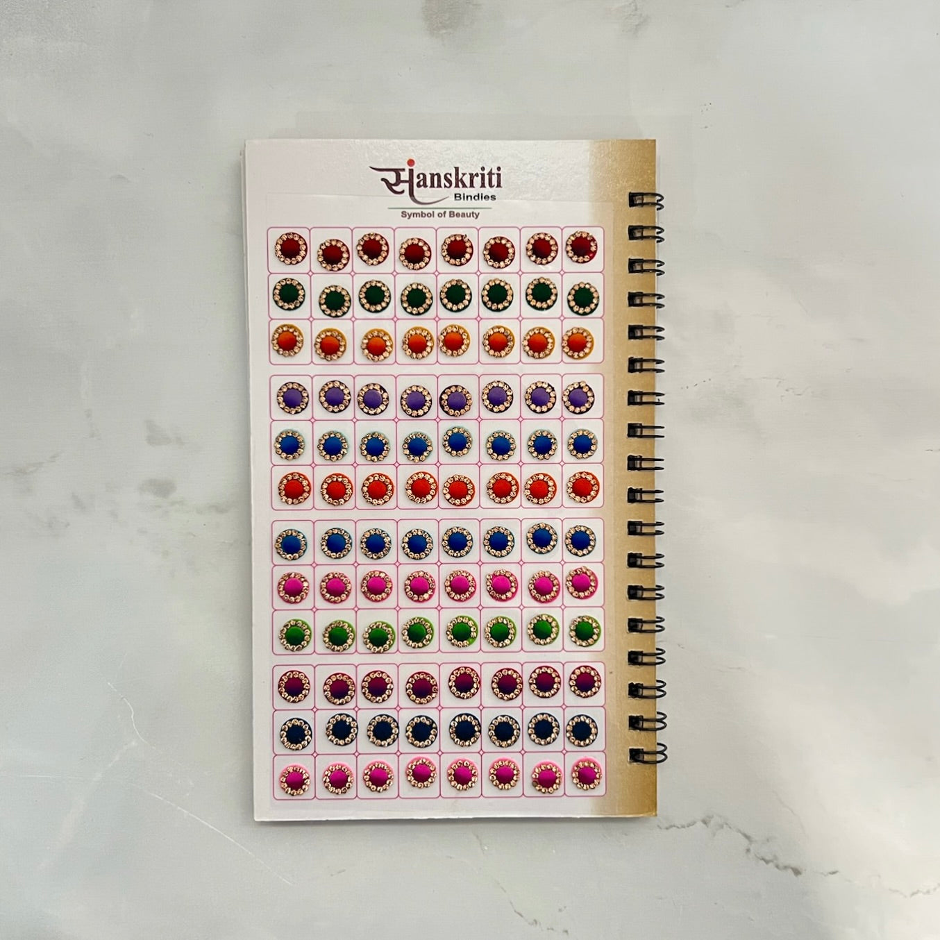 Stone Border Ombre Bindi Book