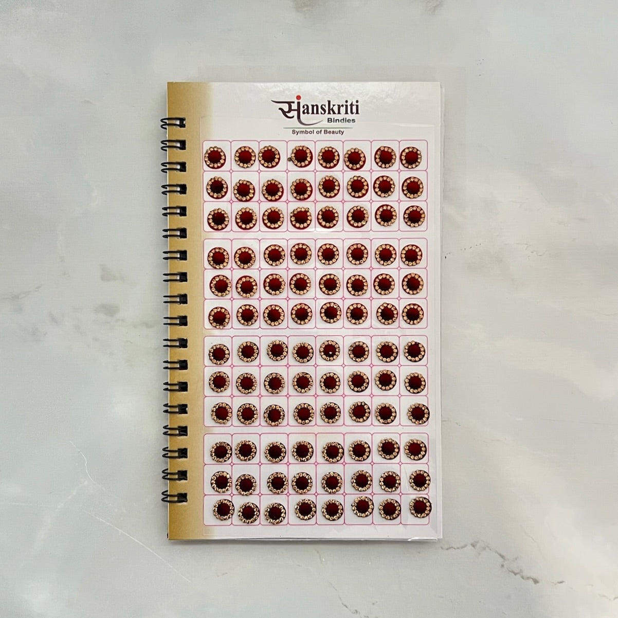 Stone Border Ombre Bindi Book
