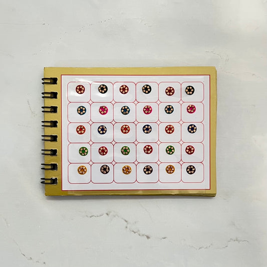 Stone Border Mini Bindi Book