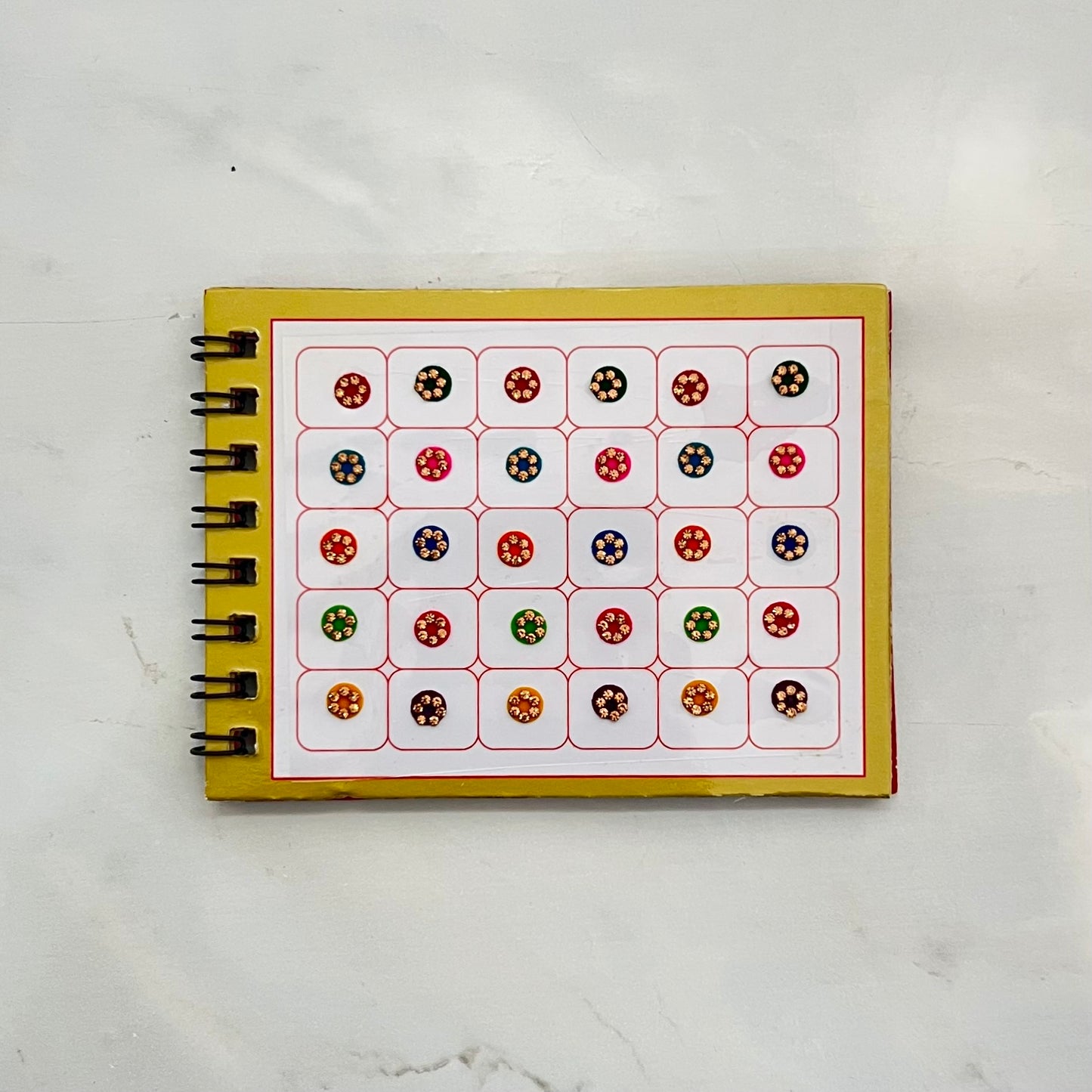 Stone Border Mini Bindi Book