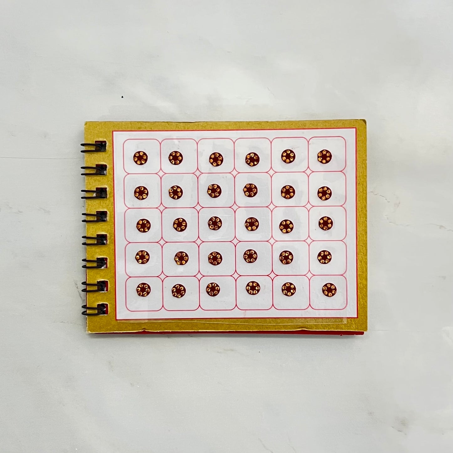 Stone Border Mini Bindi Book