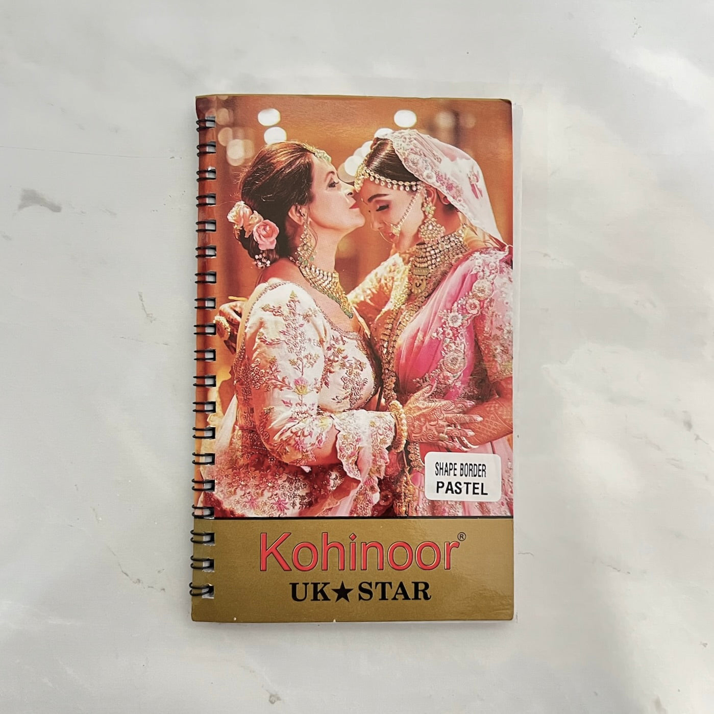 Mixed Shape Pastel Bindi Book