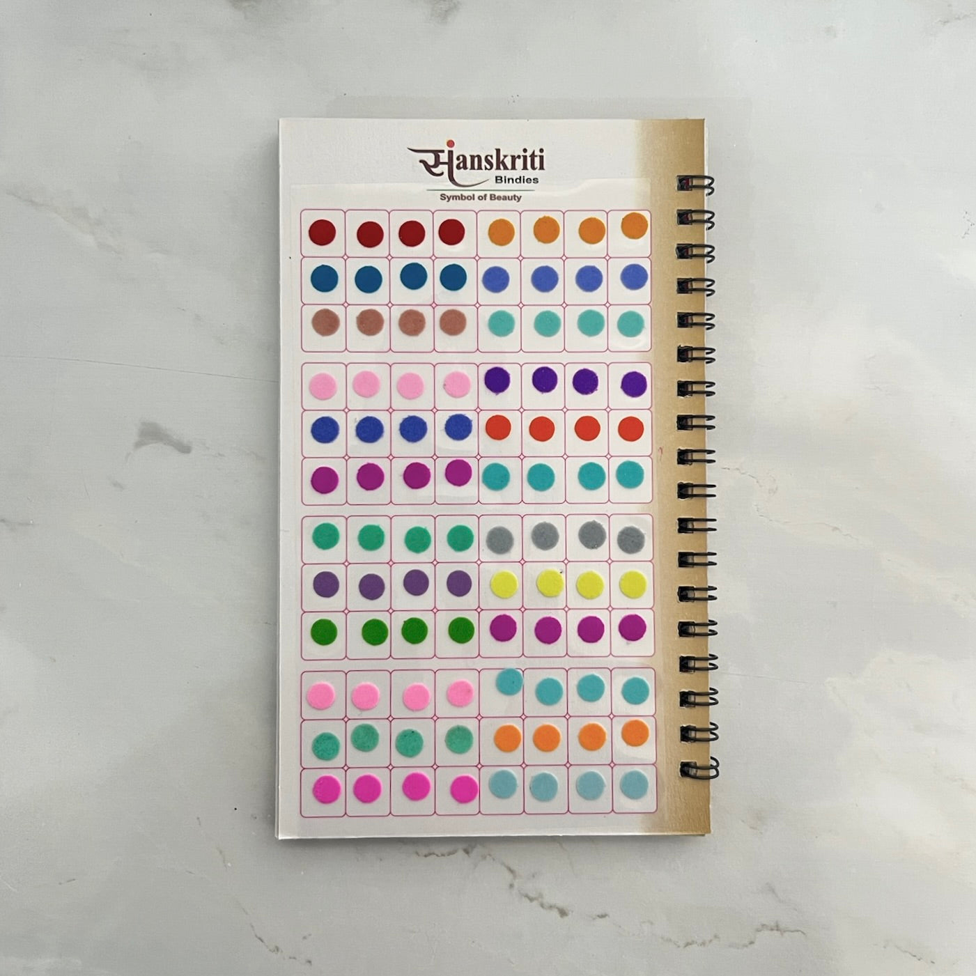 Plain Pastel Bindi Book
