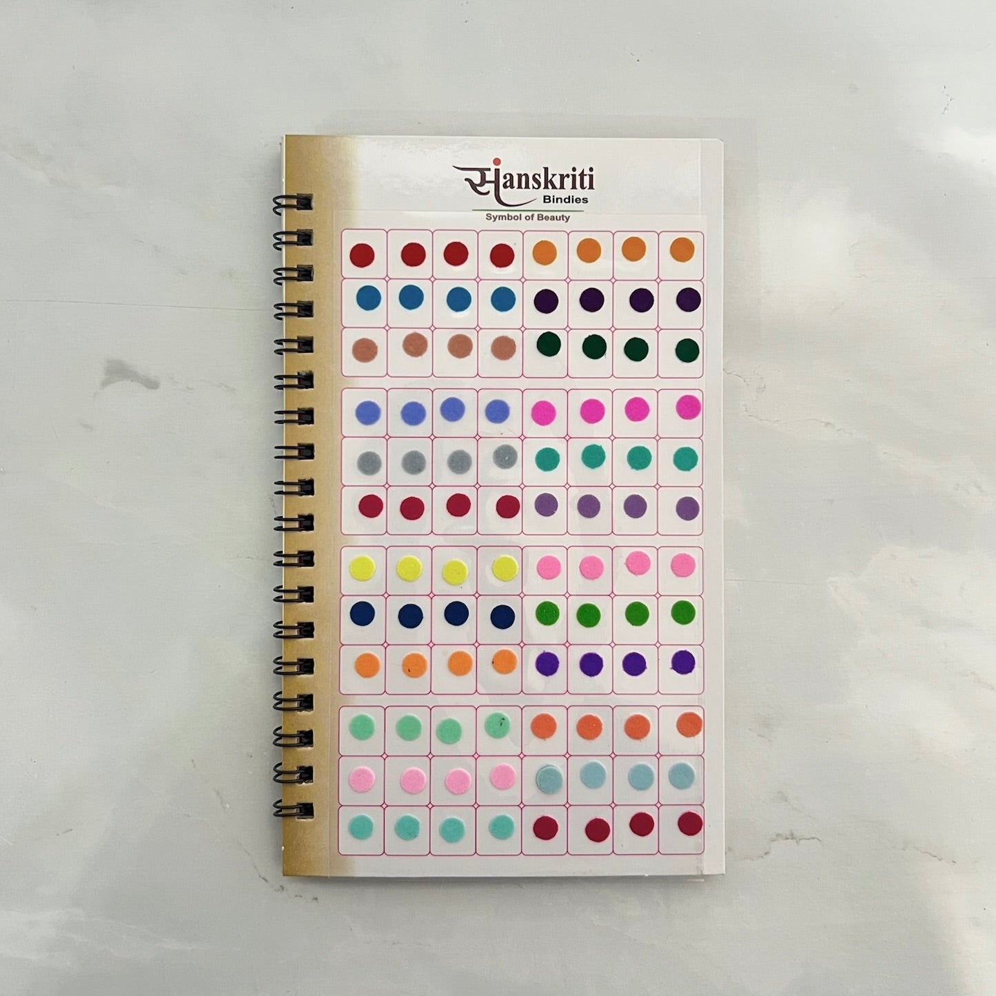 Plain Pastel Bindi Book