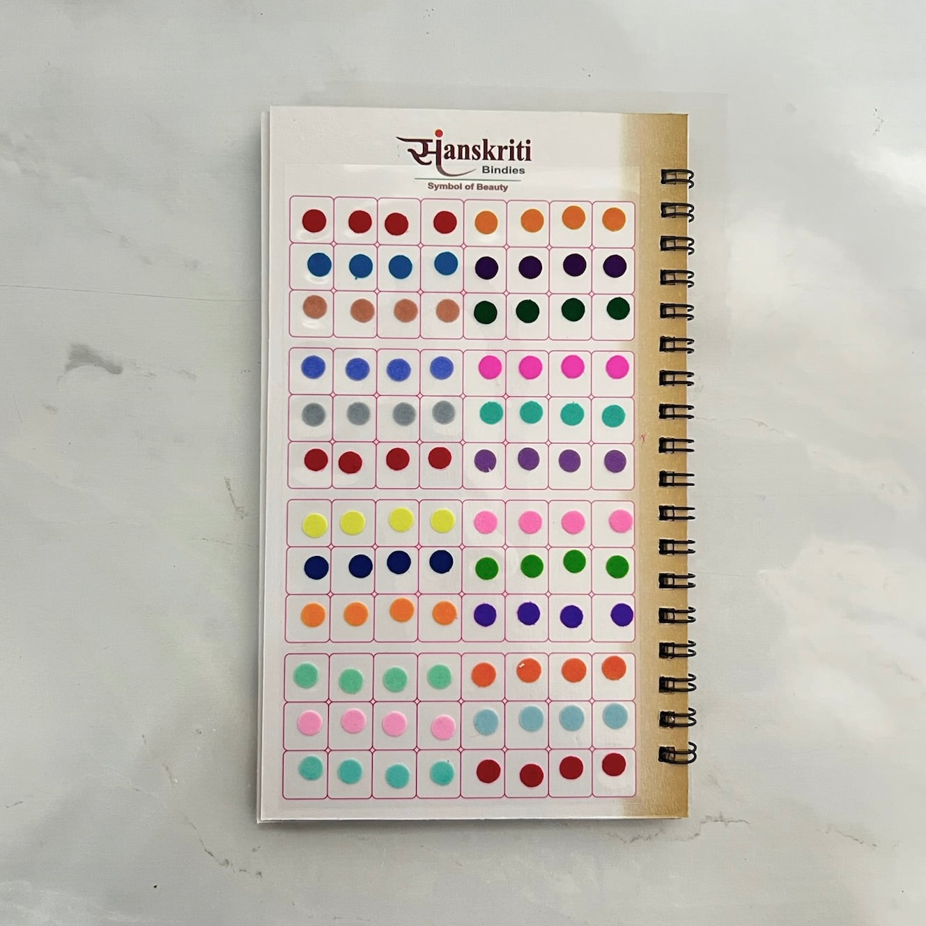 Plain Pastel Bindi Book