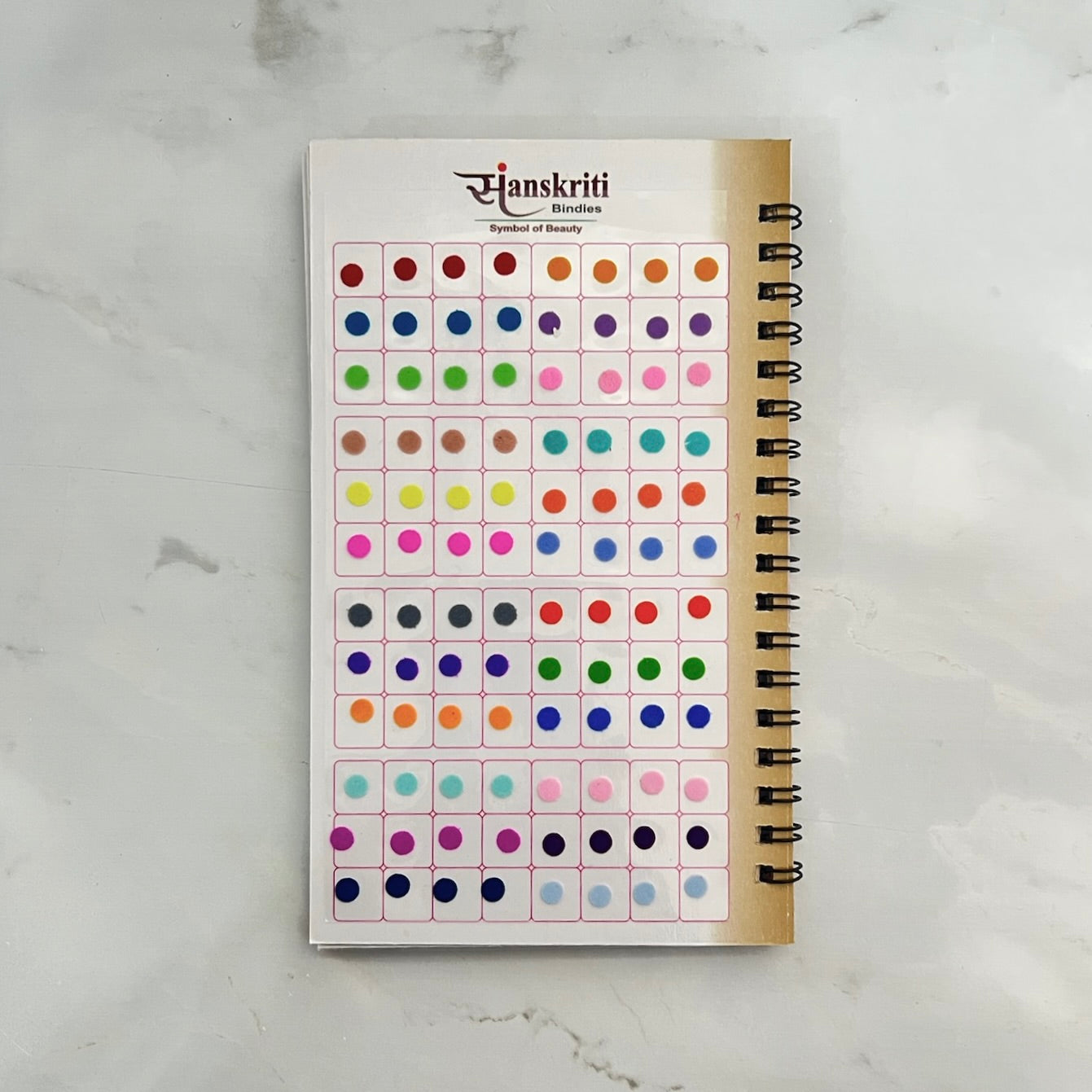 Plain Pastel Bindi Book