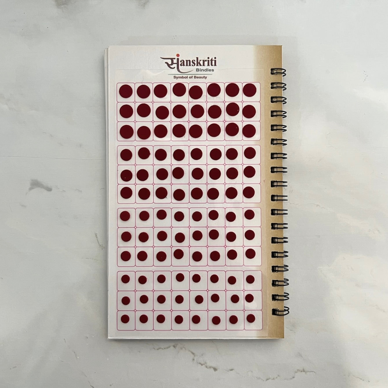 Plain Pastel Bindi Book