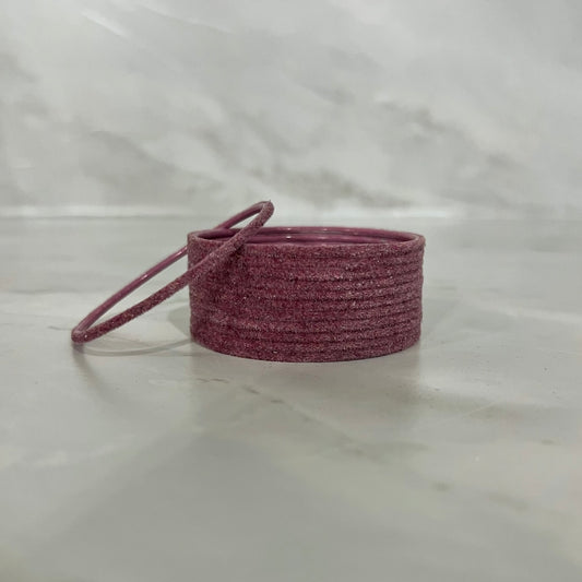 Mauve Velvet Bangles