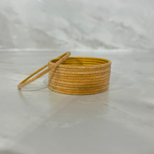 Golden Velvet Bangles