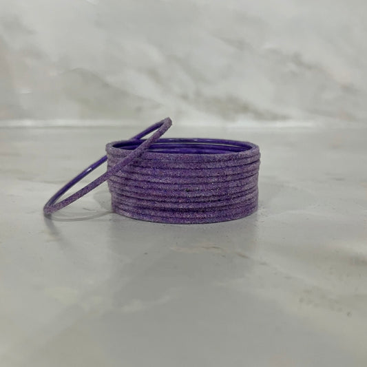Lavender Velvet Bangles