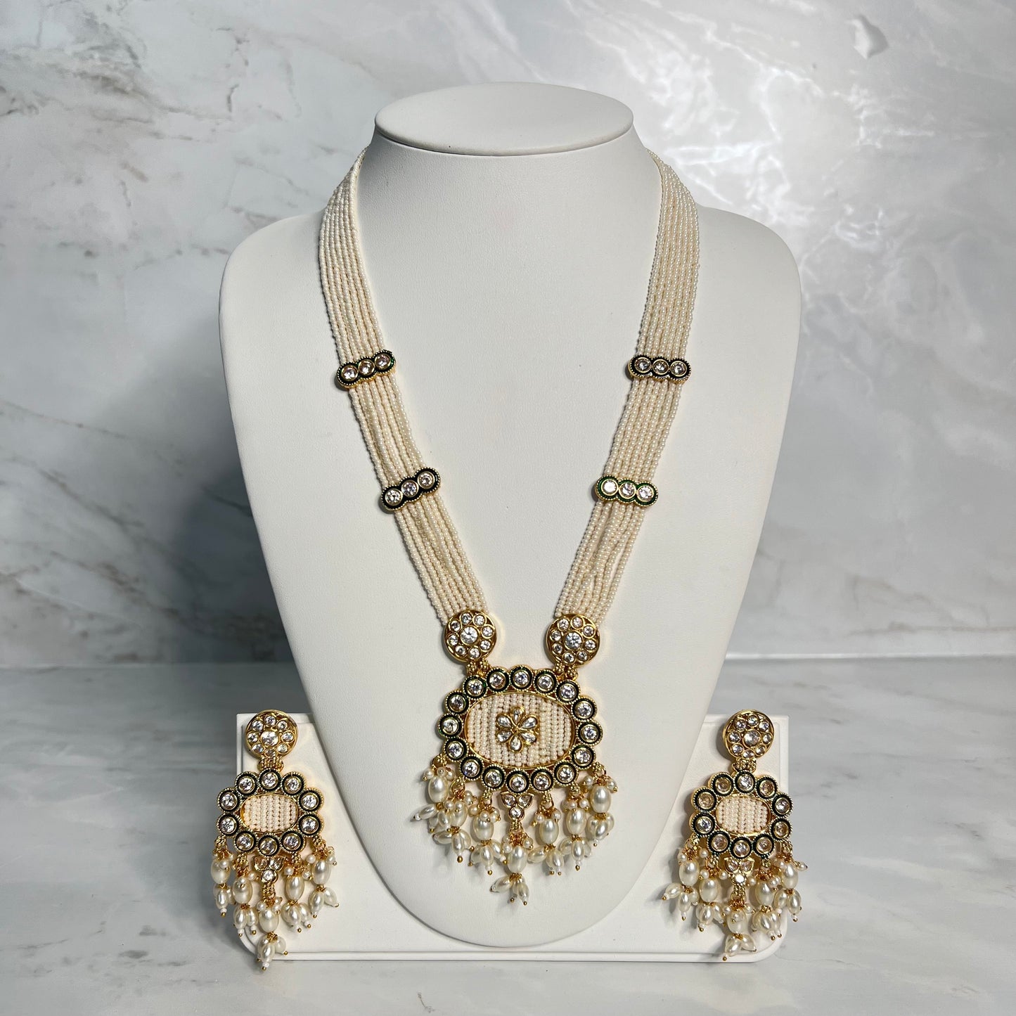 Polki Mala Set